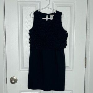 Crewcuts Ruffle Black Girls Dress